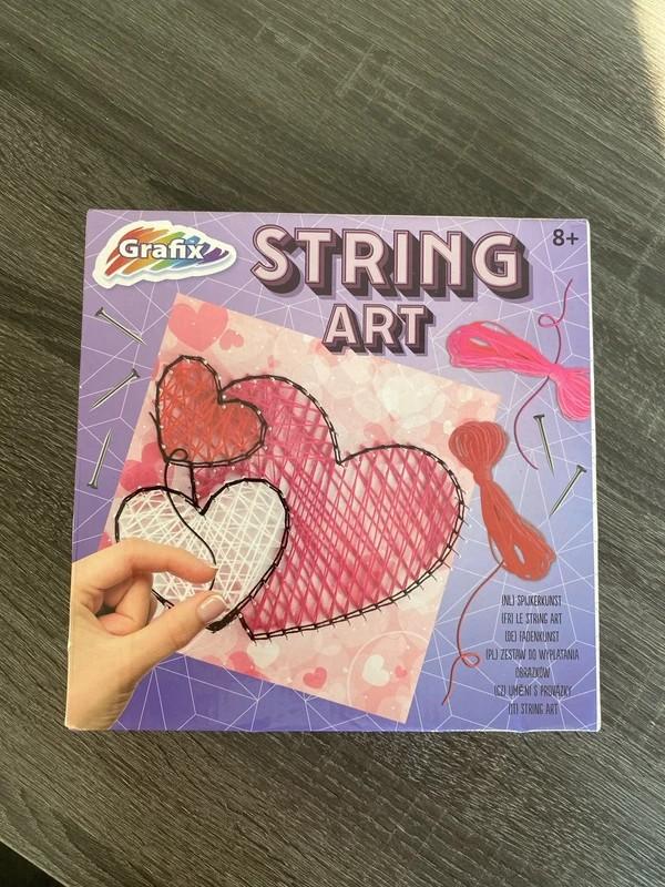 Grafix String Art Knutselset Harten - Nieuw, Ophalen of Verzenden