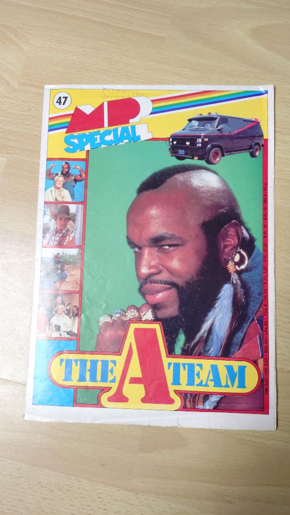 MP Special The A-team, Ophalen of Verzenden, Gebruikt, Tv, Poster