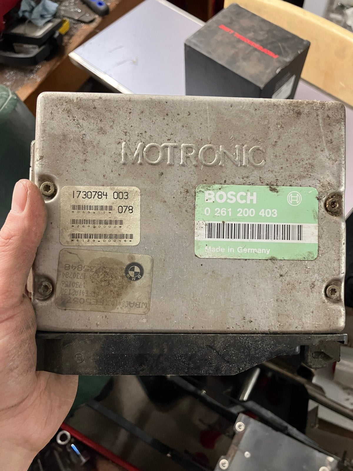 BMW Motronic ECU Bosch 0 261 200 403 - bmw e36 325i nonvanos, Ophalen of Verzenden, Gebruikt, BMW