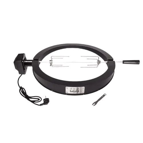 LetzQ Spit 15 inch medium (slechts 2 keer gebruikt), Tuin en Terras, Barbecue-accessoires, Ophalen of Verzenden, Zo goed als nieuw