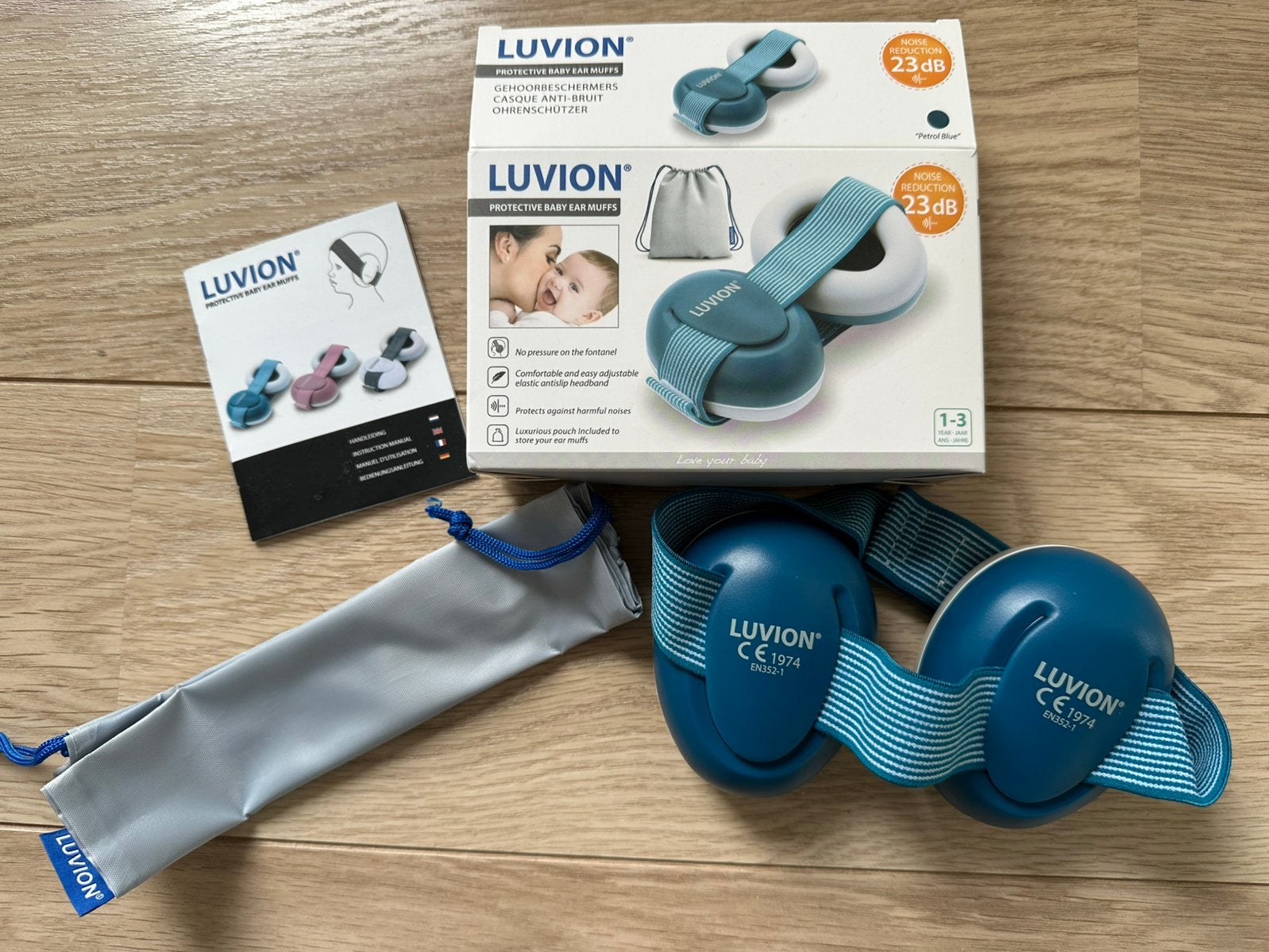 LUVION baby protective ear muff 0-3 year, Ophalen of Verzenden, Nieuw