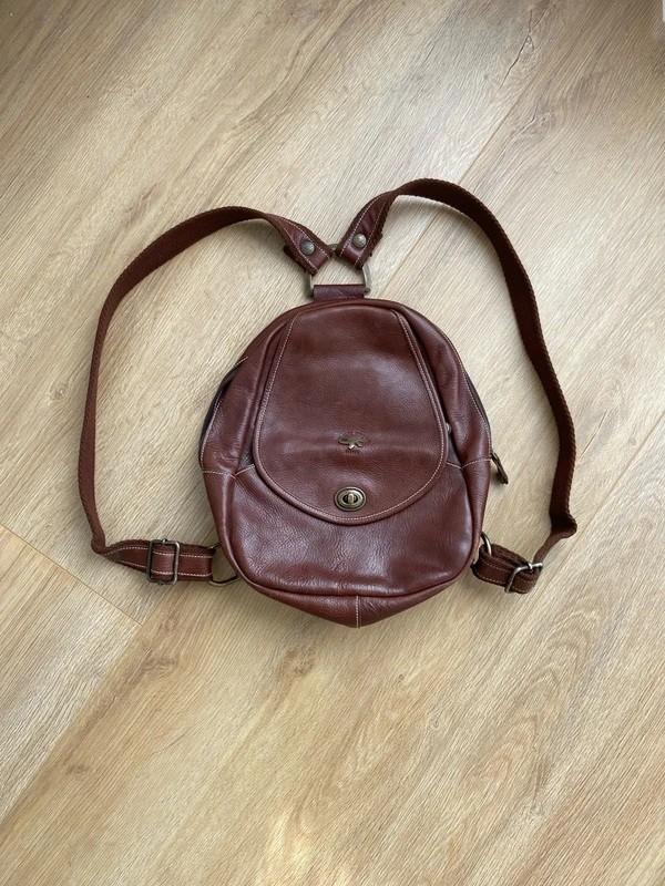 Gil Holsters Leren Rugtas, Verzenden, Zo goed als nieuw, Overige merken, 30 tot 45 cm