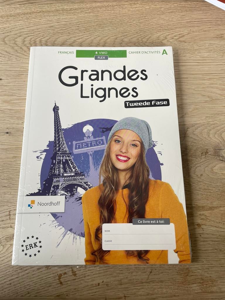 Grandes Lignes 5e ed vwo 4 cahiers d'activités, Verzenden, Zo goed als nieuw, Overige niveaus, Nederlands