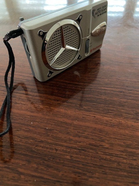FM auto scan Slim pocket radio Orbic, Ophalen of Verzenden, Nieuw, Transistorradio