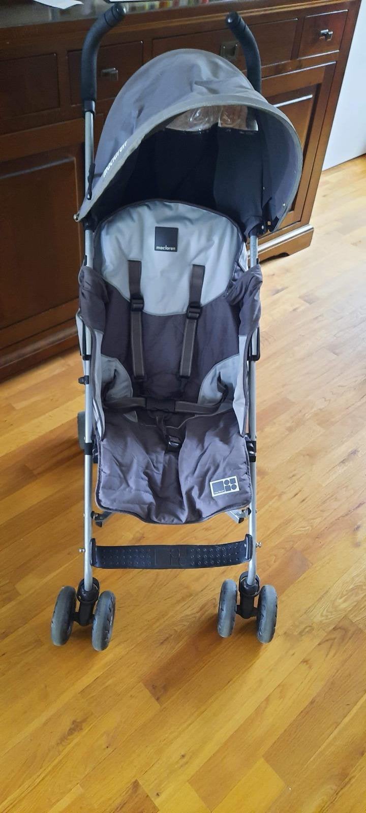 Maclaren buggy met zonneklep en beweegbare rugleuning, Ophalen, Zo goed als nieuw, Maclaren