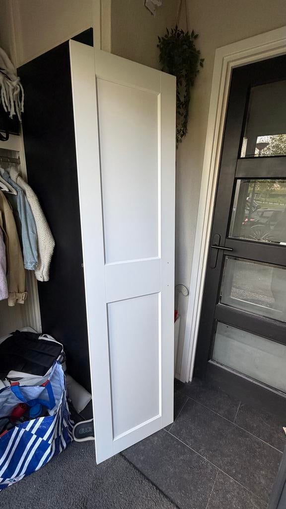 Twee Grimo deuren voor Pax kast 1.95m hoog, Doe-het-zelf en Verbouw, Deuren en Horren, Zo goed als nieuw, Ophalen
