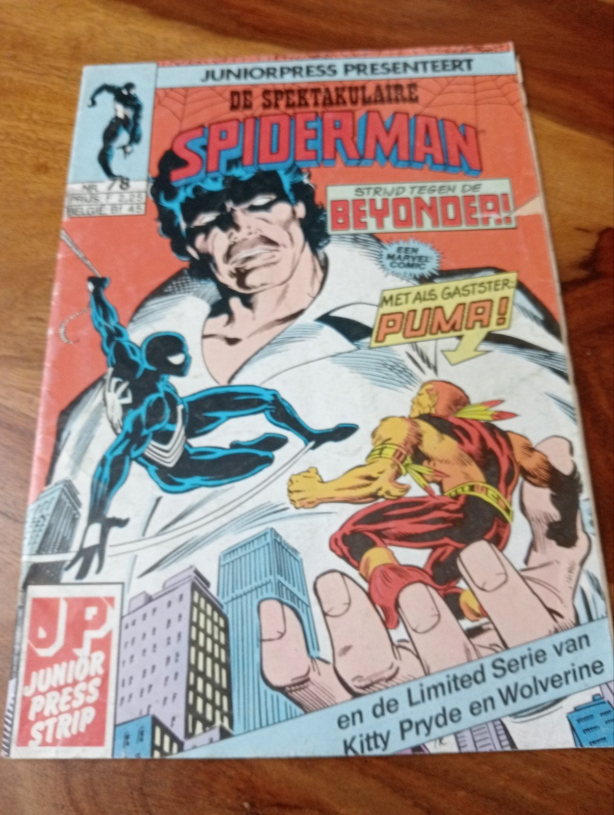 De Spektakulaire Spiderman: Strijd tegen de Beyonder!, Boeken, Eén stripboek, Ophalen of Verzenden, Gelezen, Marvel Comics