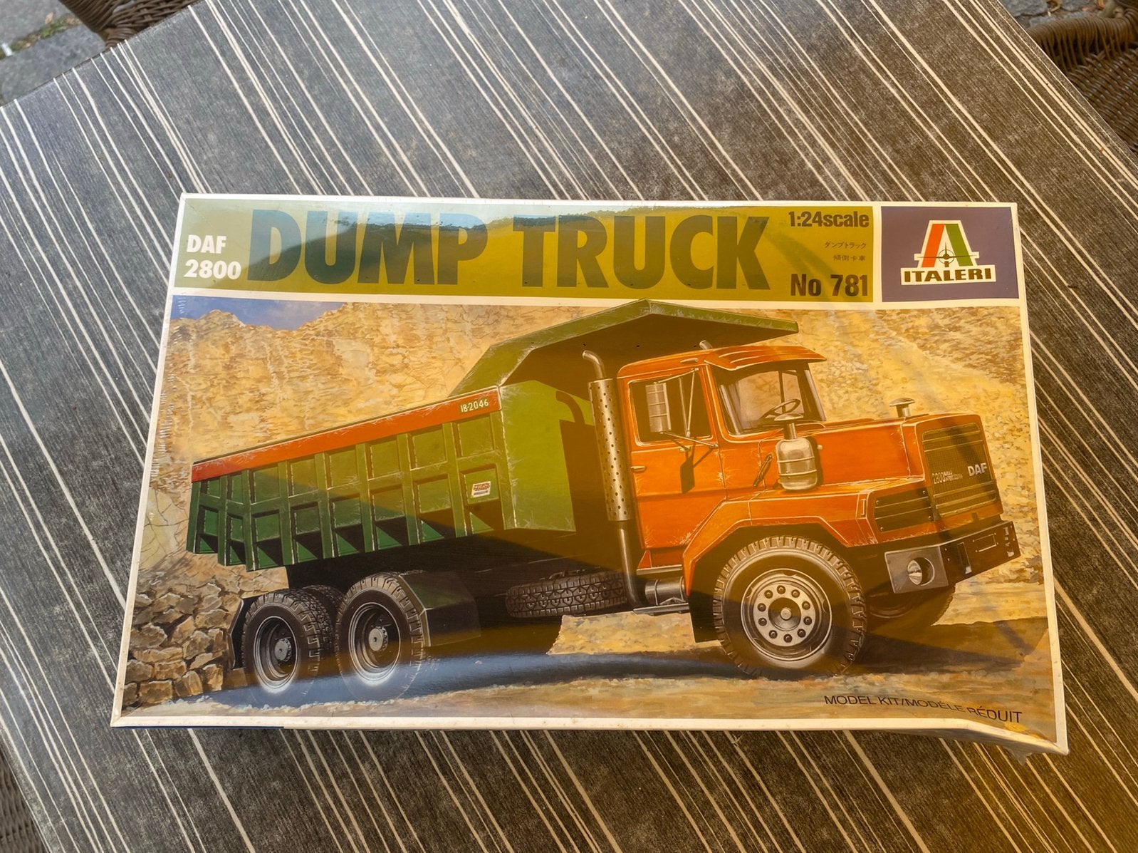 DAF 2800 DUMP TRUCK-italeri 781-bouwdoos-nieuw/sealed doos, Hobby en Vrije tijd, Italeri, Groter dan 1:32, Nieuw, Ophalen of Verzenden