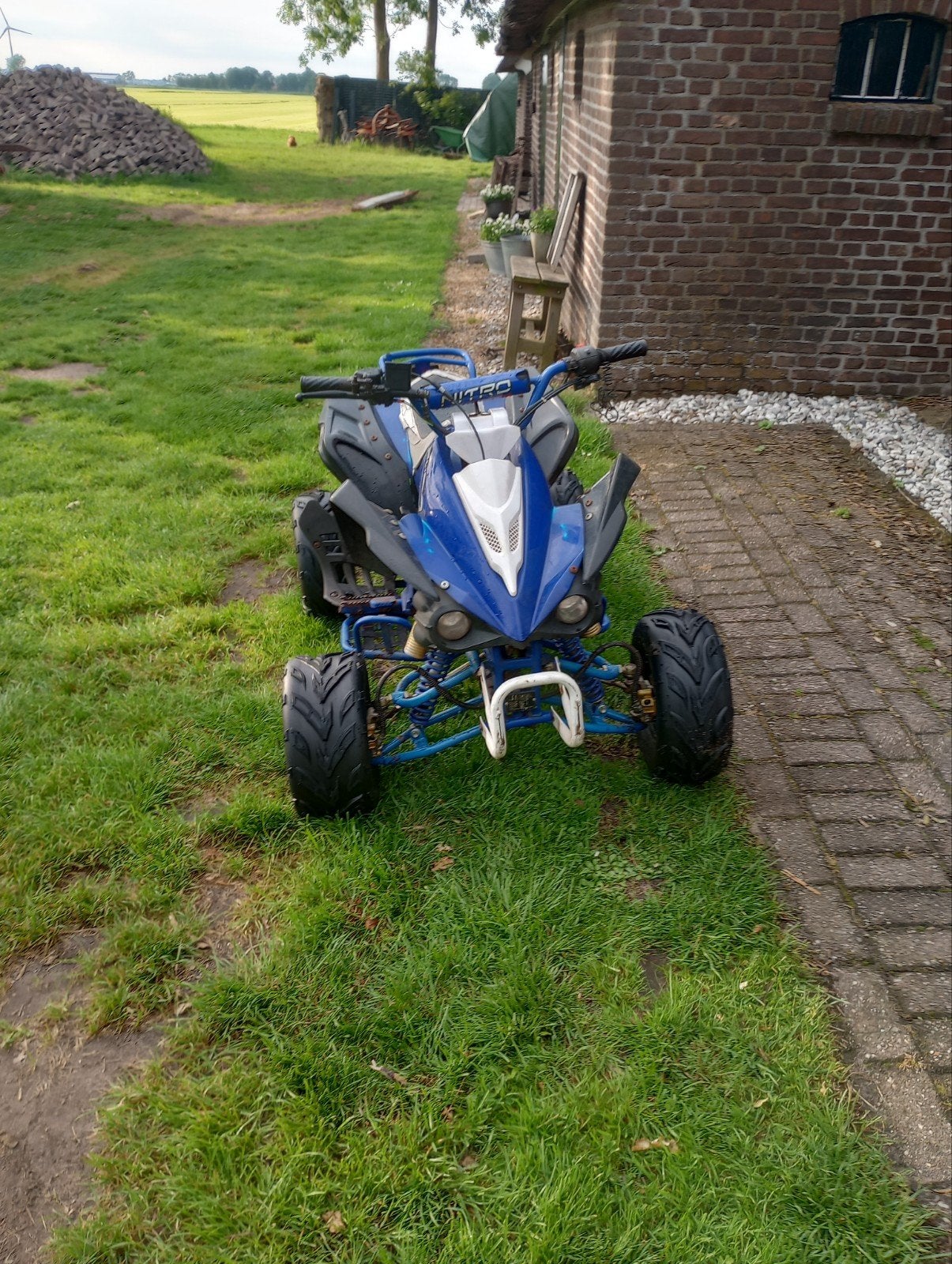 Nitro speedbird 110cc quad, Fietsen en Brommers, Minibikes, Midibikes en Pitbikes, Gebruikt, Overige typen, Ophalen