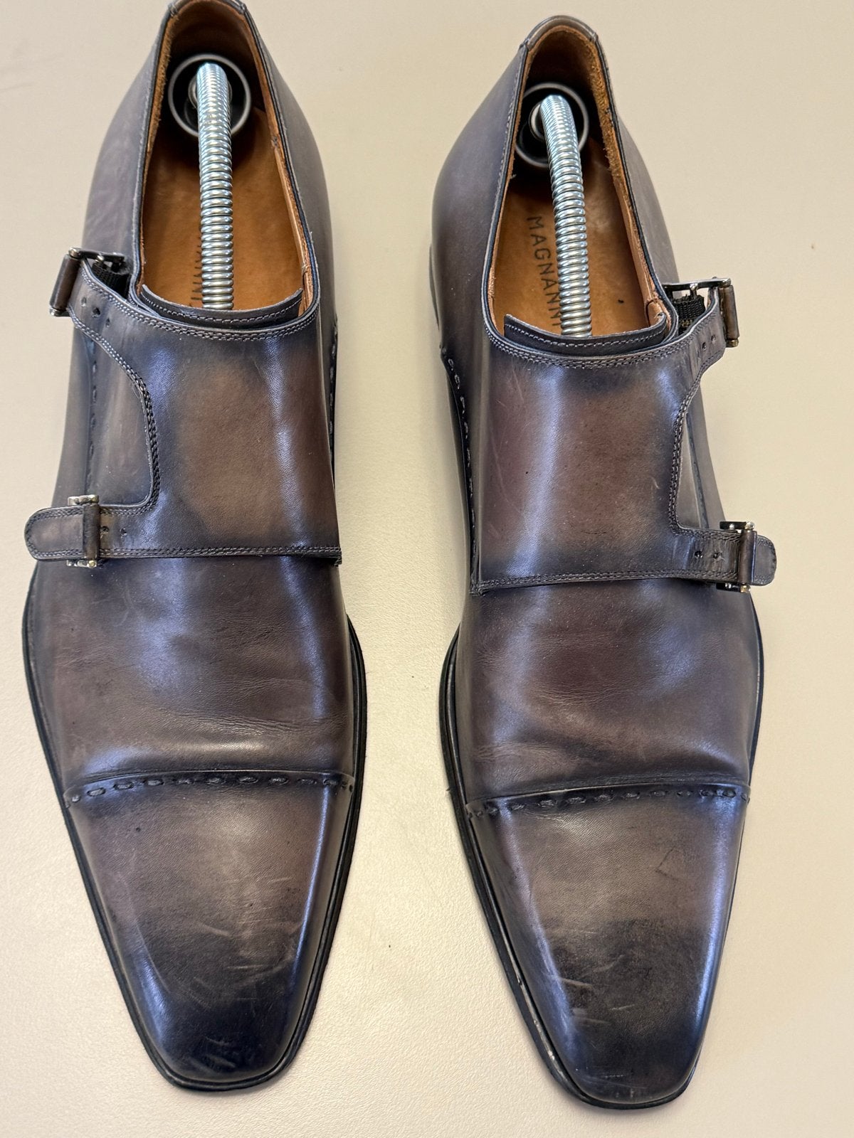 Magnanni Monkschoenen - Stijlvol en Comfortabel, Kleding | Heren, Schoenen, Ophalen of Verzenden, Gedragen, Overige kleuren, Gespschoenen