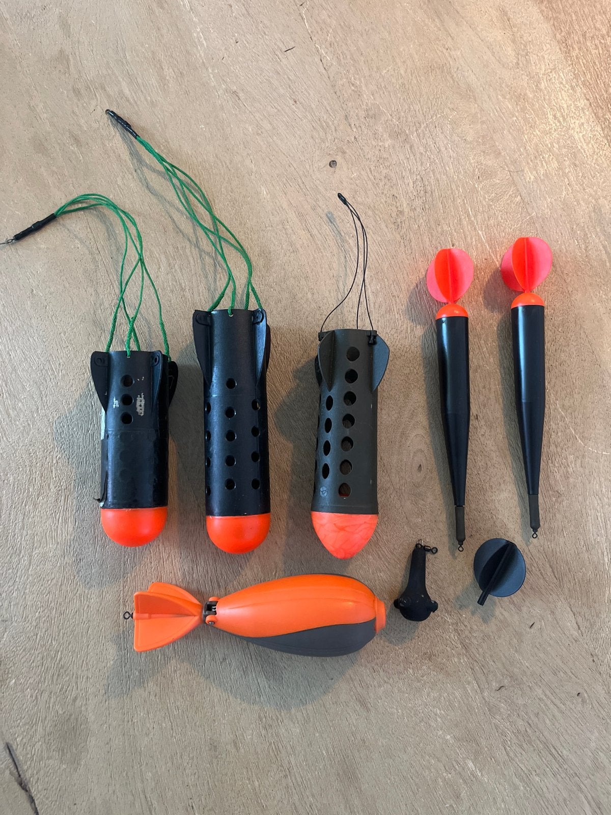 Set van 2 markers en 4 spods, Ophalen of Verzenden, Gebruikt, Overige typen