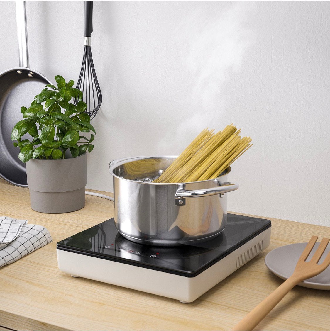 Ikea Tillreda Portable Induction Hob, Witgoed en Apparatuur, Kookplaten, Ophalen, Zo goed als nieuw, Vrijstaand, Elektrisch