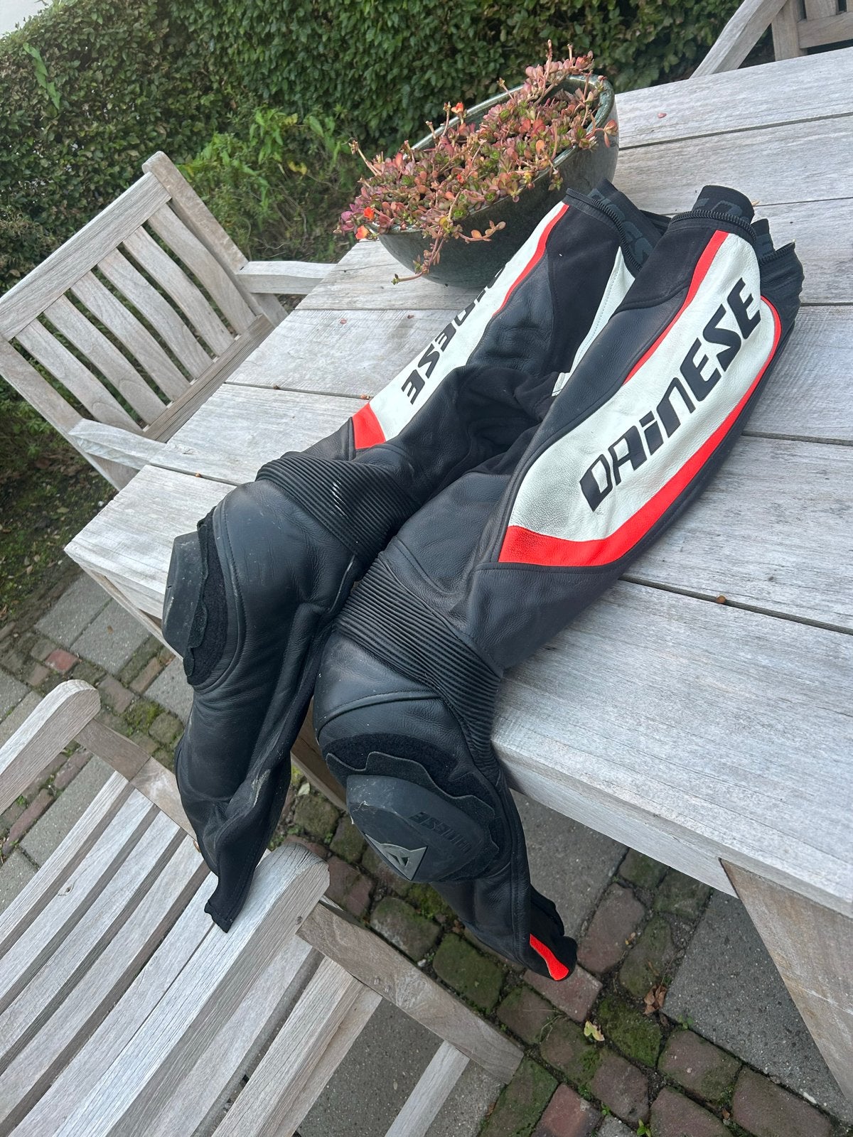 Dainese motorpak (jas, broek, laarzen), Motoren, Ophalen of Verzenden, Tweedehands, Heren, Jas | leer