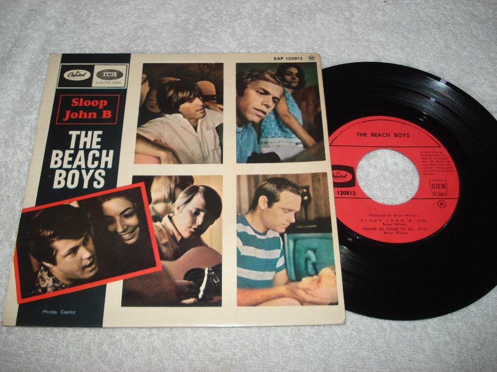 The Beach Boys  EP   Alley Oop  etc etc   Orgineel, EP, Ophalen of Verzenden, Zo goed als nieuw, Pop