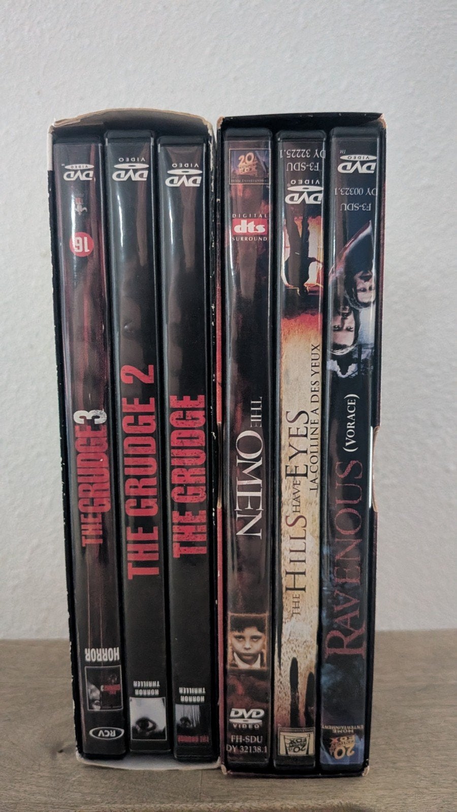 Horror DVDs: The Grudge trilogy & The Scary Collection, Vanaf 16 jaar, Nederlands, Ophalen of Verzenden, Horror-komedie