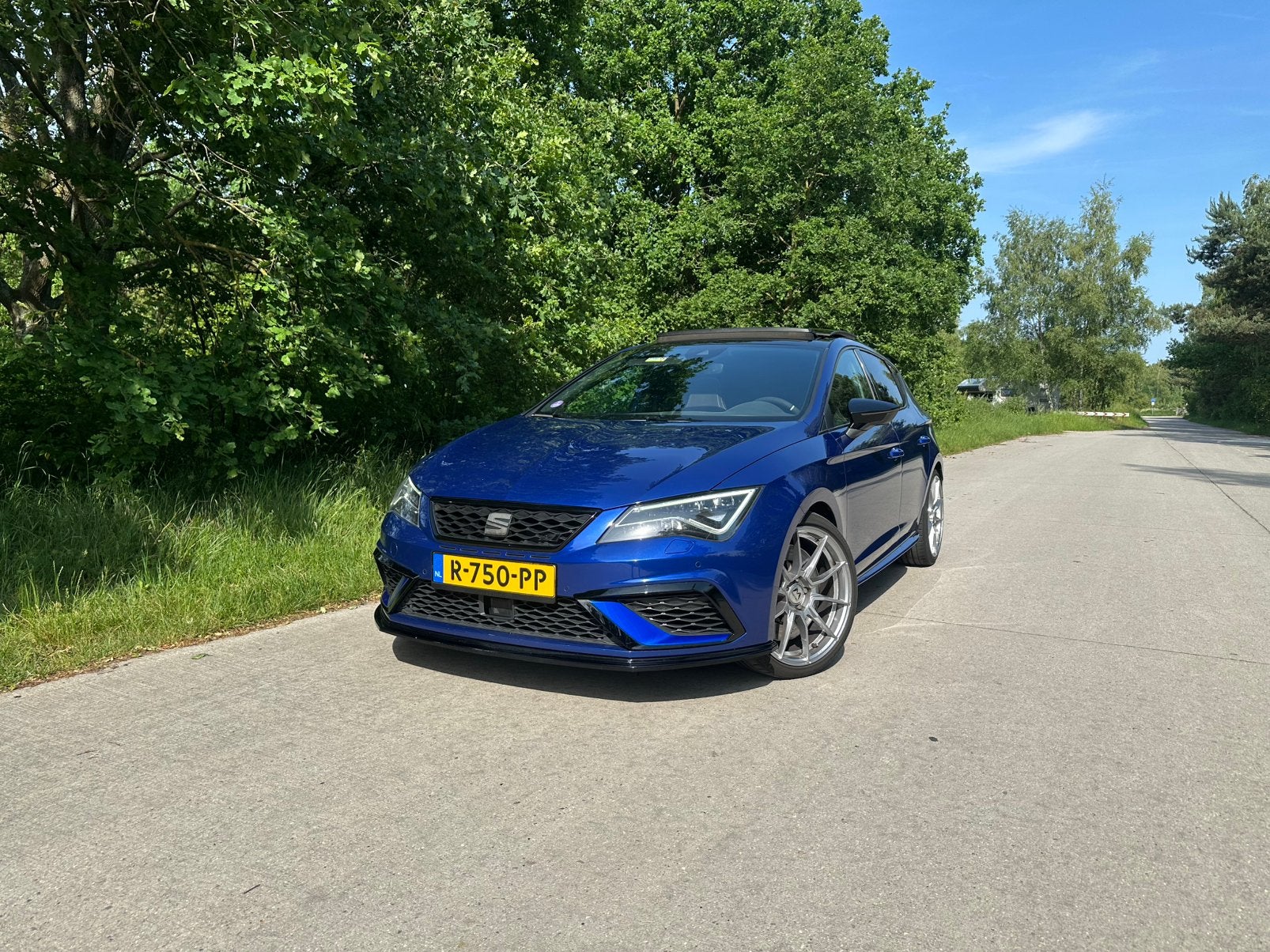 Seat Leon Cupra 300 (Full Option) Performance 2017 Blauw DSG, Auto's, Seat, 15 km/l, 1321 kg, 4 cilinders, 1984 cc