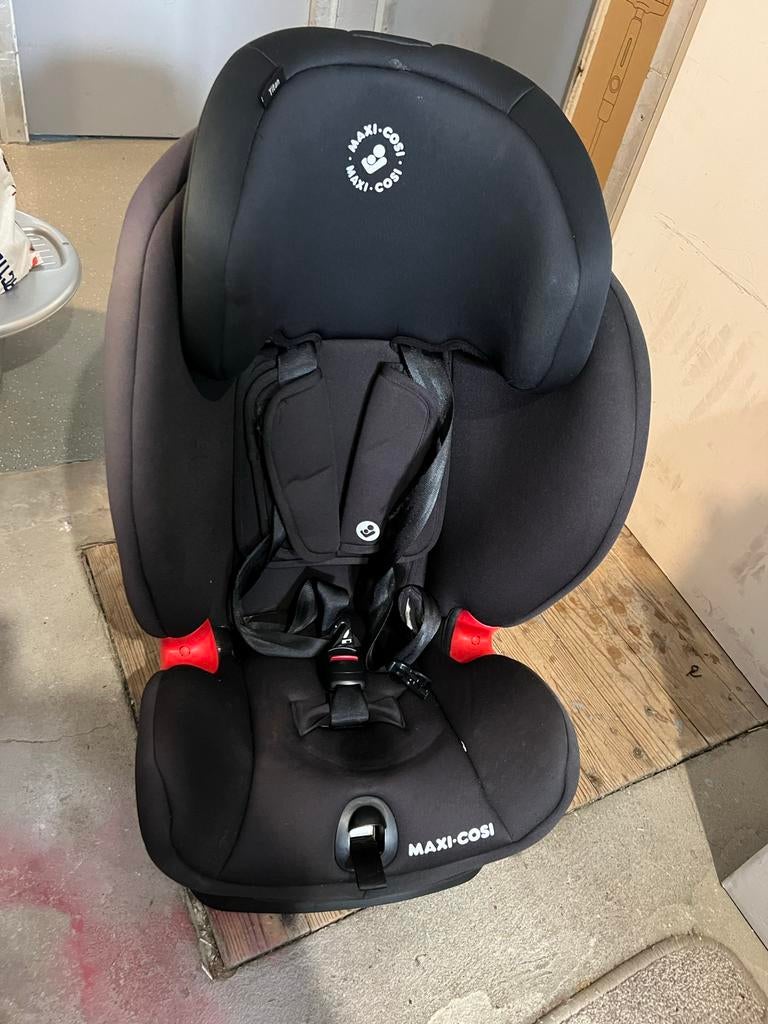 Maxi-Cosi Titan autostoel - Zwart, Ophalen, Autogordel of Isofix, Gebruikt, Verstelbare rugleuning