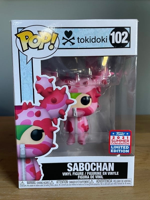 Funko Pop Tokidoki Sabochan #102 - Summer Convention Limited, Verzamelen, Poppetjes en Figuurtjes, Ophalen of Verzenden, Nieuw