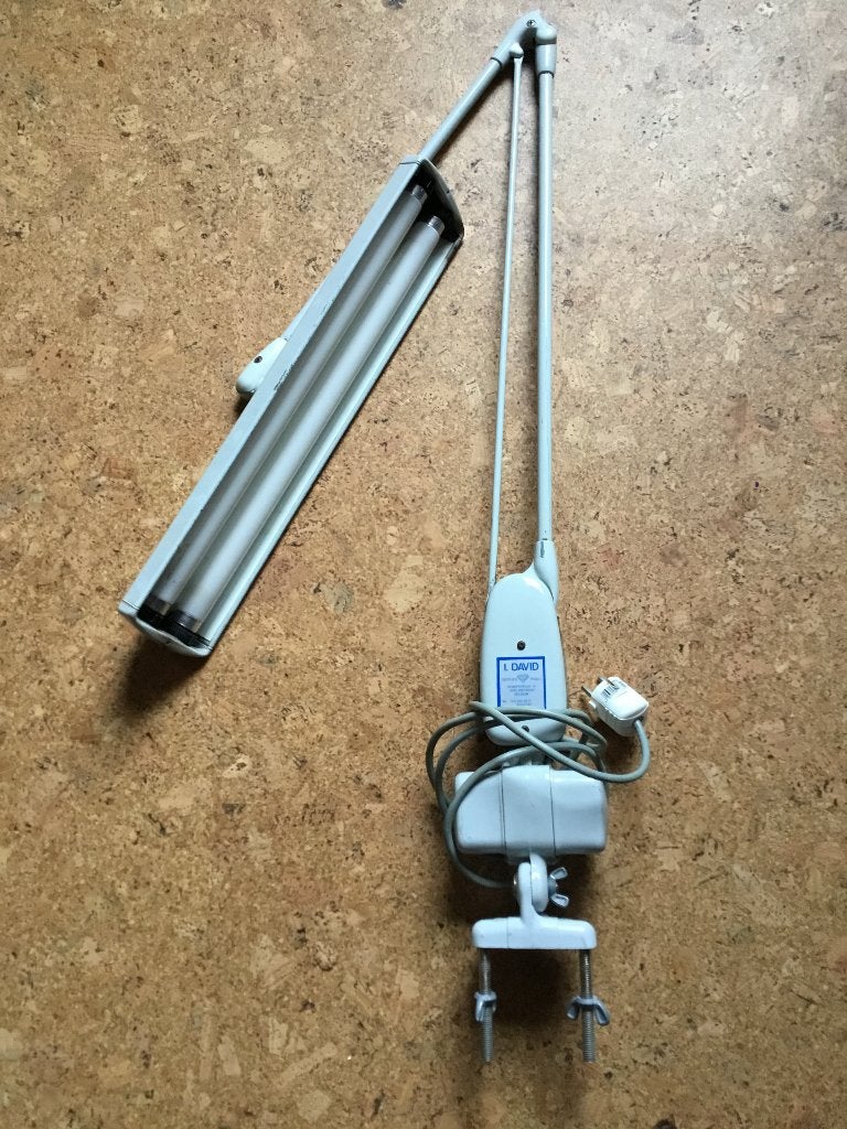 Dazor lamp, Huis en Inrichting, Lampen | Tafellampen, Ophalen of Verzenden, Gebruikt, Metaal, 50 tot 75 cm