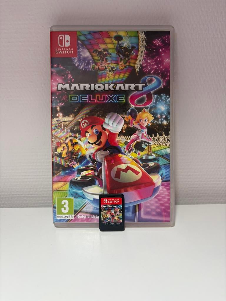 Mario Kart 8 Deluxe - Nintendo Switch, Spelcomputers en Games, Racen en Vliegen, Ophalen of Verzenden, Zo goed als nieuw, 3 spelers of meer