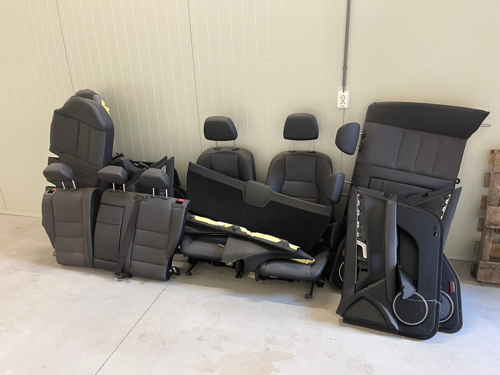 Mercedes c-klasse w204 s204 compleet interieur, Auto-onderdelen, Ophalen, Gebruikt, Mercedes-Benz