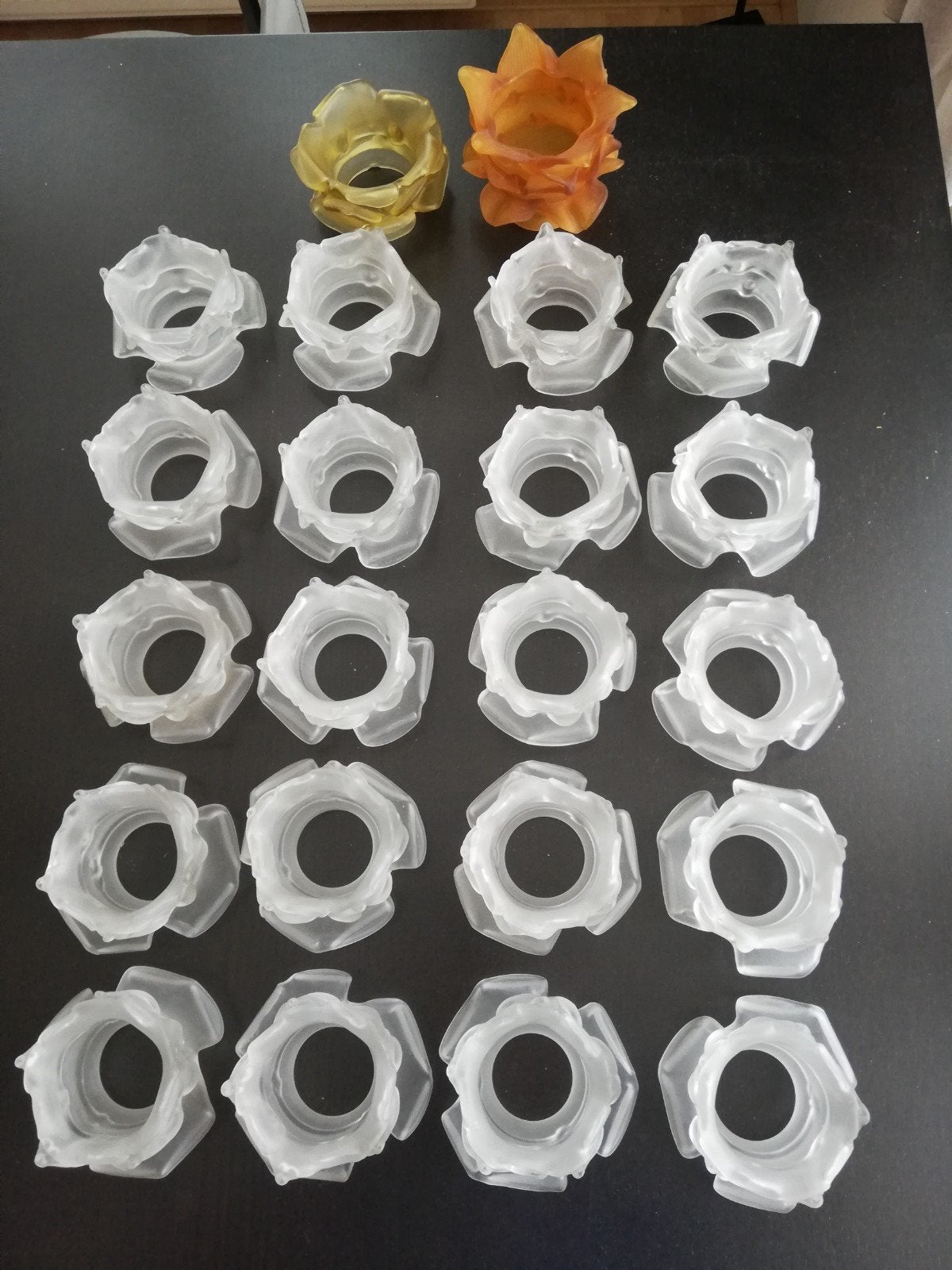 lampekapjes, roosjes., Antiek en Kunst, Ophalen of Verzenden