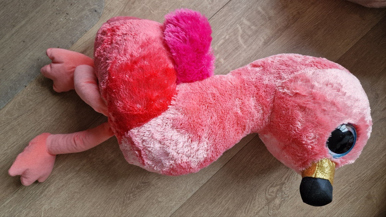 Ty Beanie Boo's Gilda de Flamingo Knuffel, Ophalen, Overige karakters, Overige typen, Middelgroot (20 tot 80 cm)
