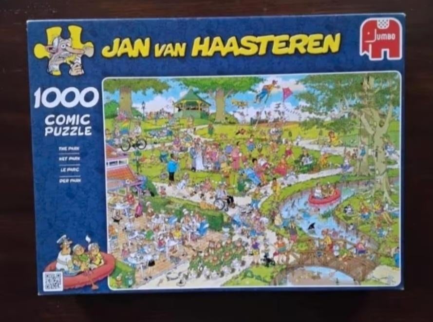 Jan van Haasteren puzzel 'het park', Ophalen, 500 t/m 1500 stukjes, Zo goed als nieuw, Legpuzzel