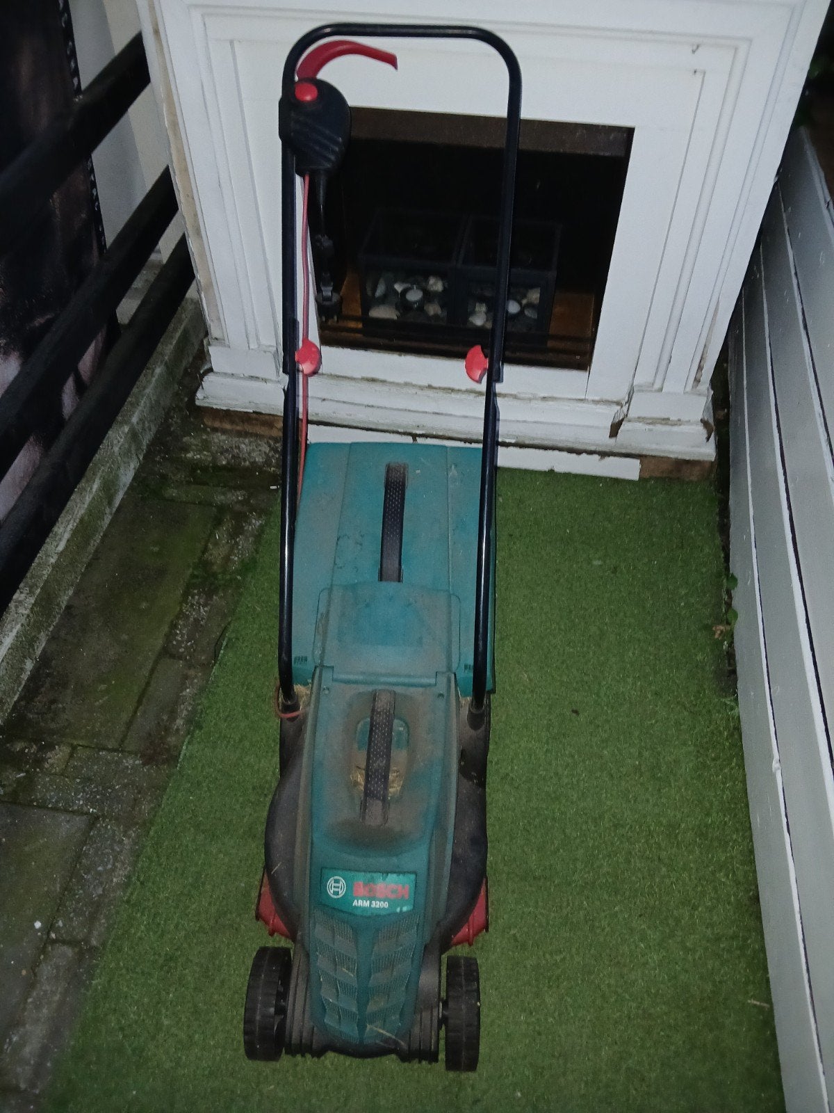 Bosch ARM 3200 elektrische grasmaaier, Ophalen, Cirkelmaaier, Gebruikt, Elektrische grasmaaier