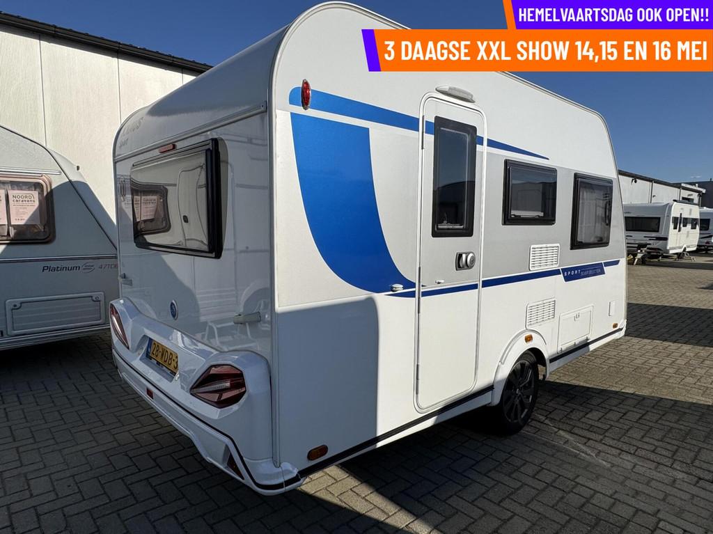 Knaus - HEMELVAART OPEN! RUIM 200 CARAVANS OP VOORRAAD, Caravans en Kamperen, Bedrijf, 5 tot 6 meter, Knaus, Tot en met 4