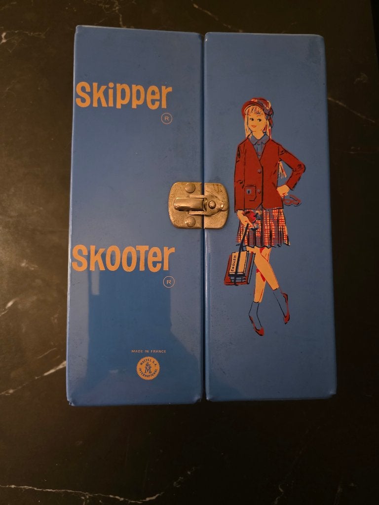 Skipper en Skooter koffer met 3 poppen etc, Verzamelen, Ophalen of Verzenden, Gebruikt, Overige typen