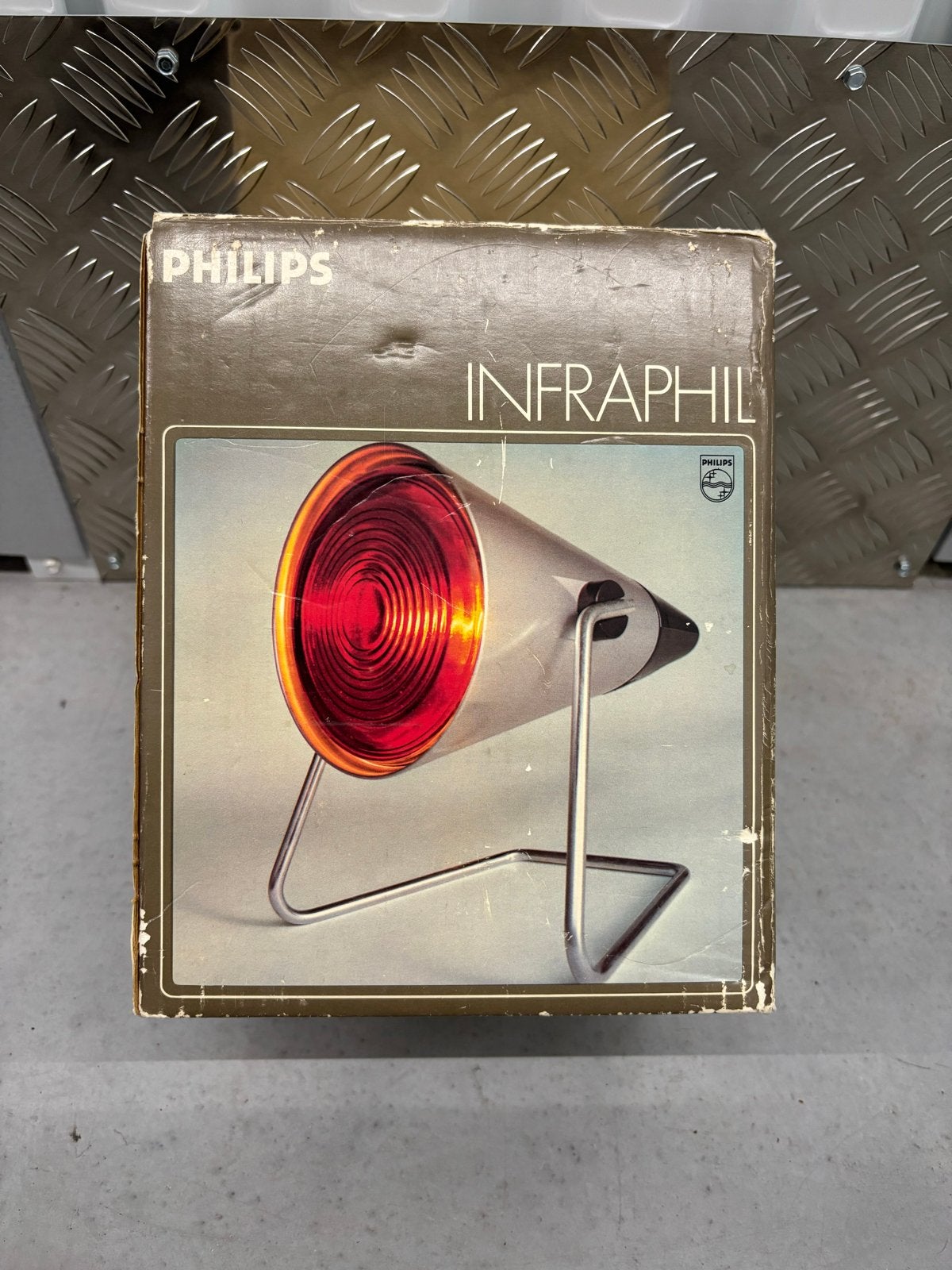 Philips Infraphil Infraroodlamp - Vintage Warmte Therapie, Ophalen, Gebruikt, Overige typen