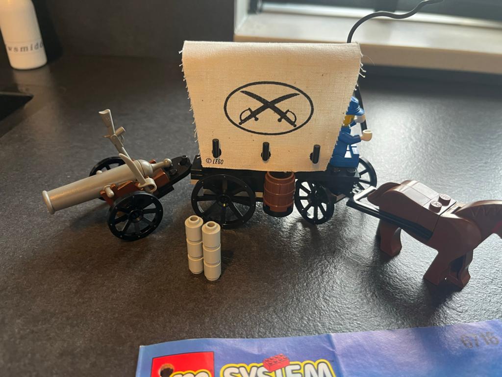 Lego Western Wapenwagen lego 6716, Compleet, Gebruikt, Overige thema's, Lego