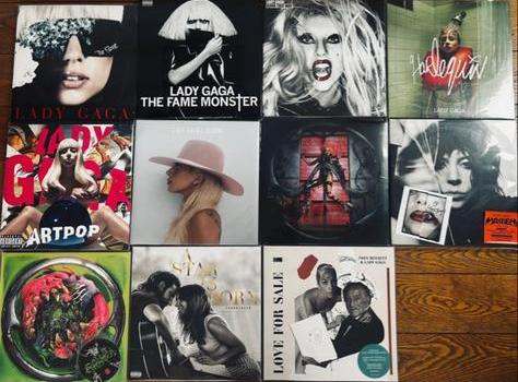 Lady Gaga Vinyl Collectie + mayhem card, Ophalen of Verzenden, Gebruikt, 12 inch