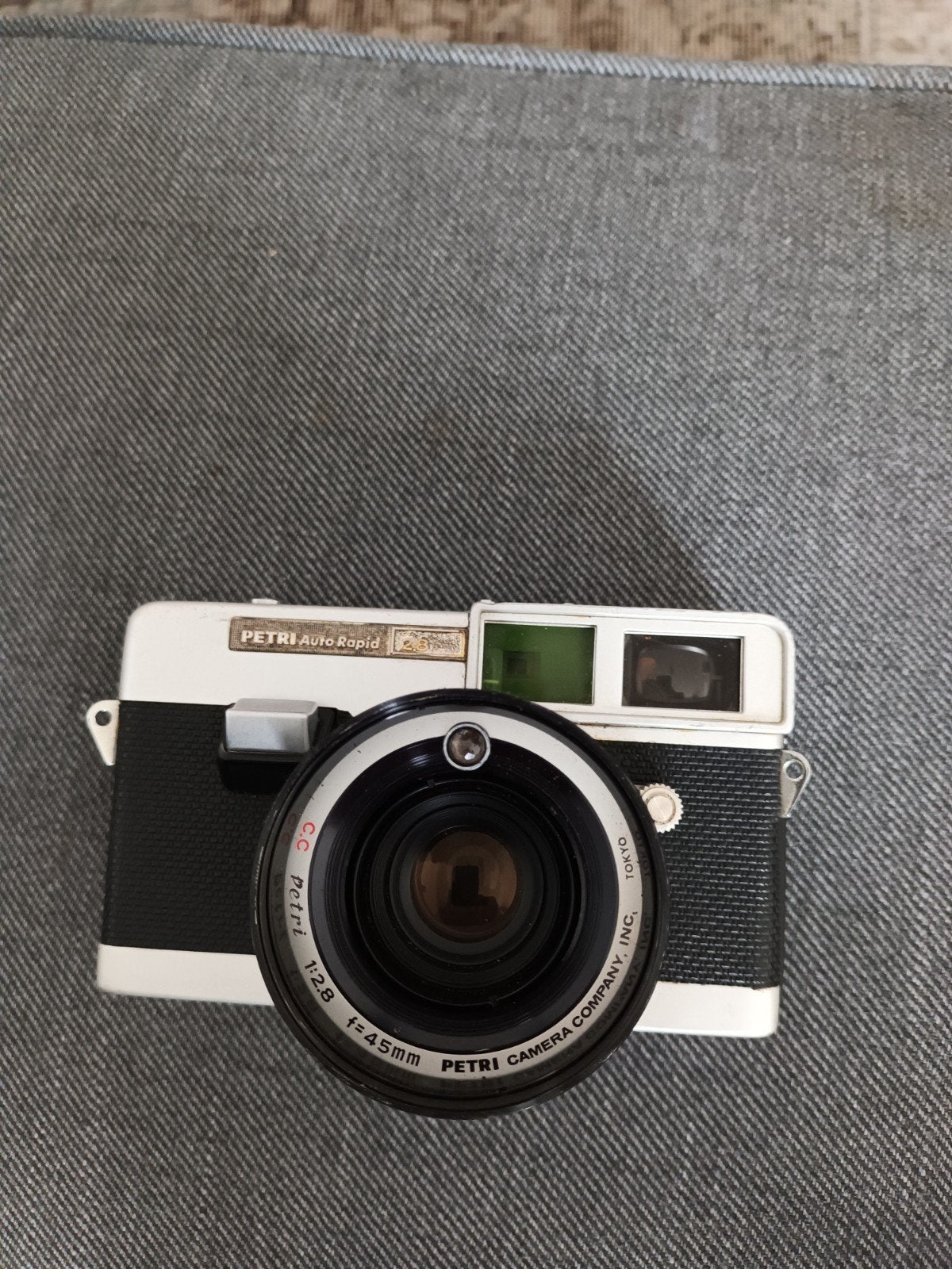 Petri Auto Rapid camera - werking onbekend, Ophalen of Verzenden, Niet werkend, Compact, Overige Merken