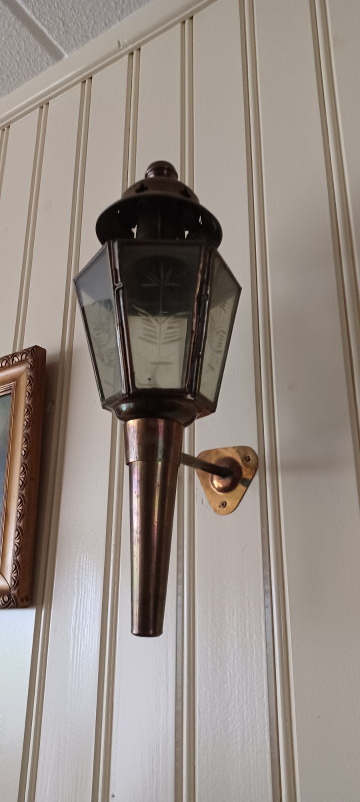 Antieke Koetslamp - Unieke Wanddecoratie, Antiek en Kunst, Antiek | Lampen, Ophalen of Verzenden