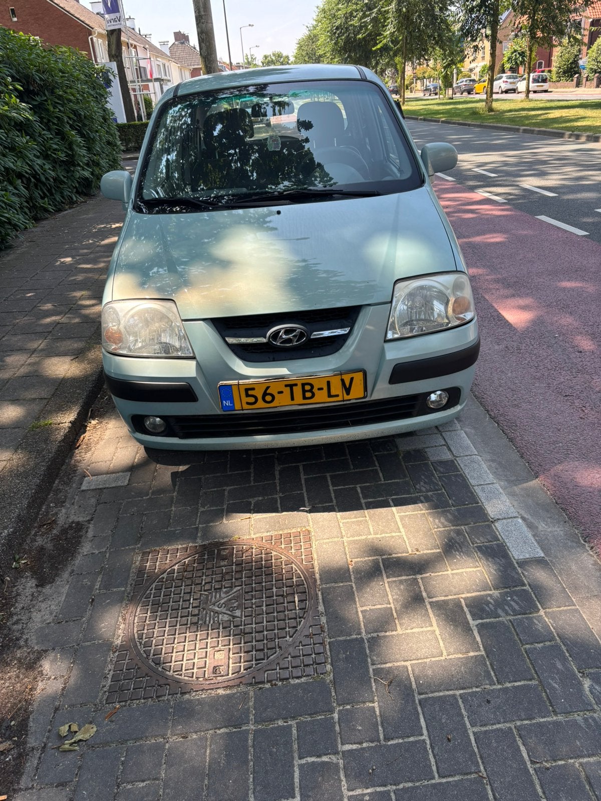 Hyundai Atos 1.1 AUT 2006 Blauw, Auto's, Hyundai, Particulier, Atos, Benzine, C, Hatchback, Automaat, Origineel Nederlands, Blauw