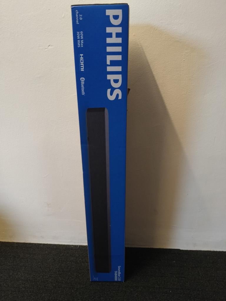 Philips Soundbar stereo 2.0 NIEUW, Ophalen of Verzenden, Nieuw