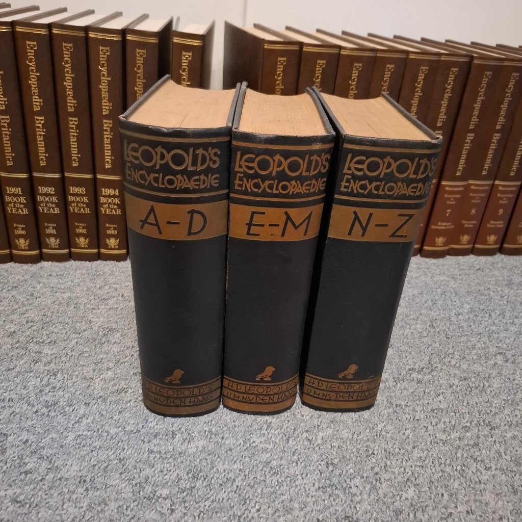Leopold's Encyclopaedie bieden v.a. €10,-, Antiek en Kunst, Ophalen, Leopold's