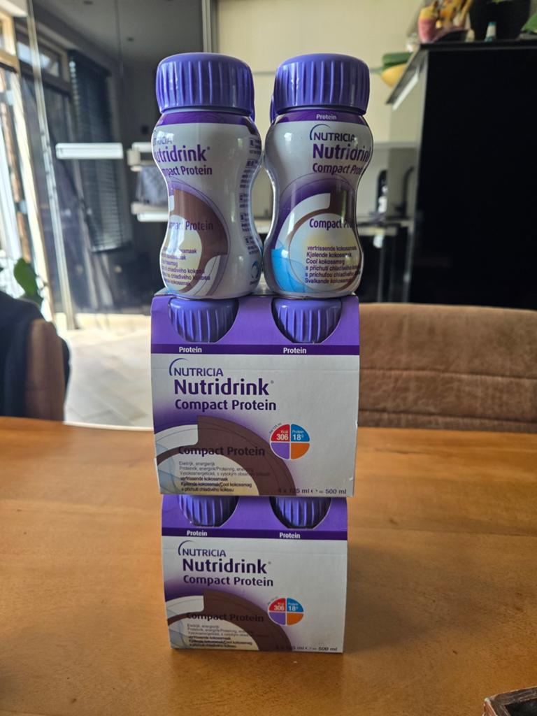Nutricia nutridrink compact protein kokos, Ophalen of Verzenden