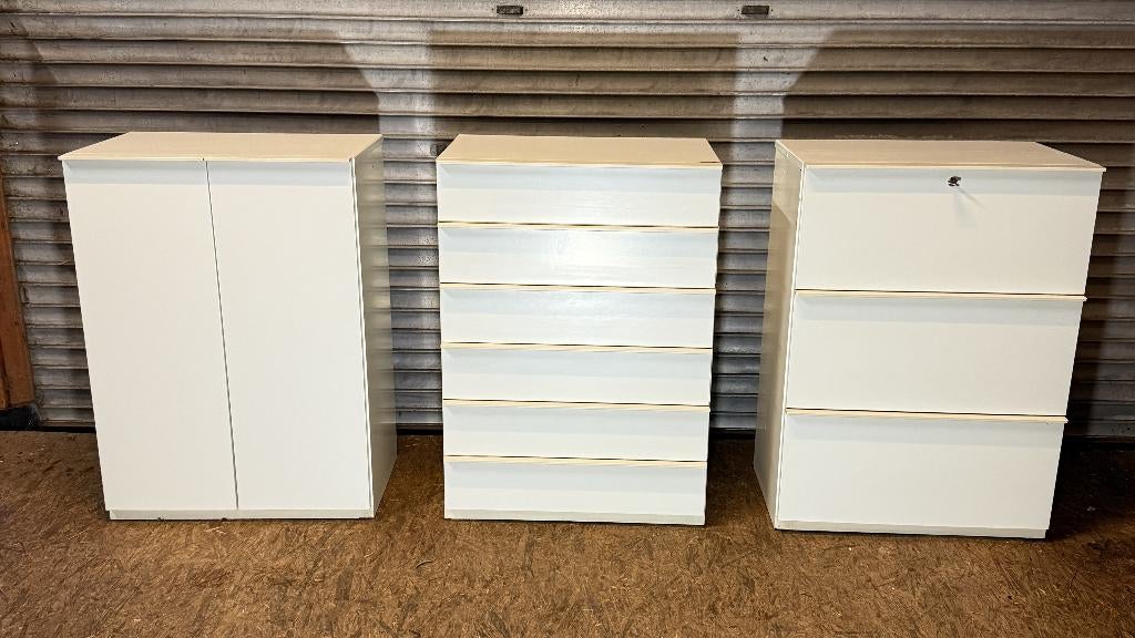 Interlübke vintage modulaire kast sideboard 1970's, Ophalen, Gebruikt, 25 tot 50 cm
