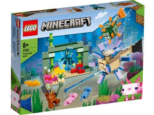 LEGO Minecraft 21180 Het Wachtgevecht (NIEUW & SEALED ), Ophalen of Verzenden, Zo goed als nieuw