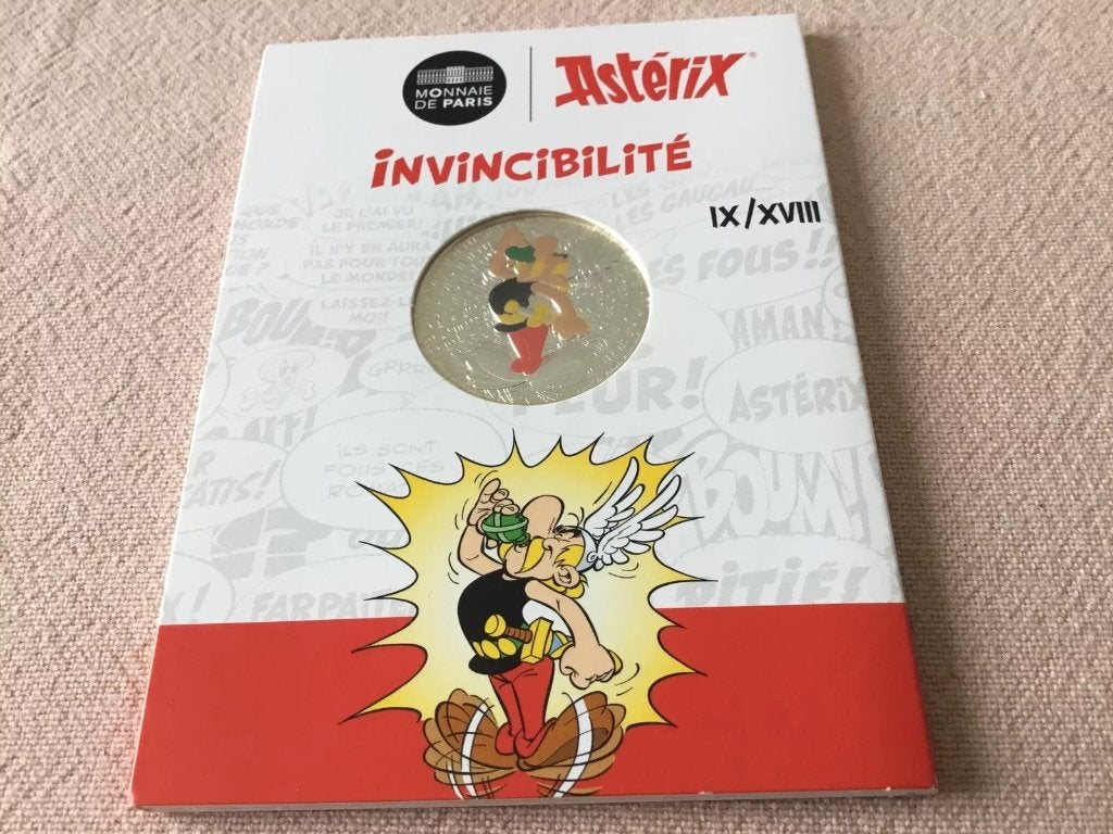 10 euro gekleurde munt Asterix - Asterix, Ophalen of Verzenden, Frankrijk, 10 euro, Losse munt