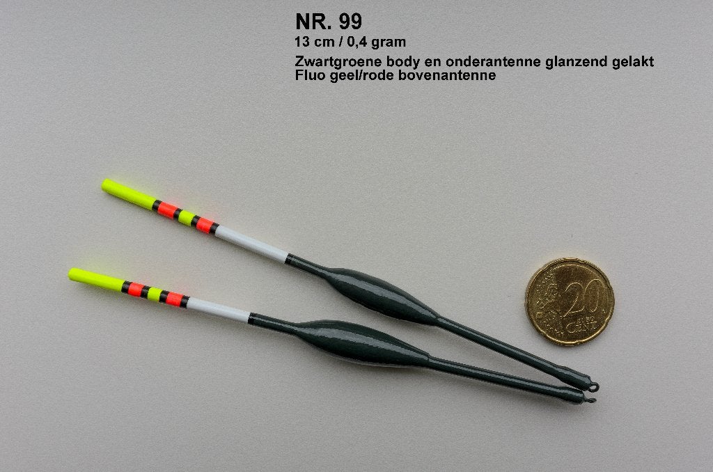 KARPERDOBBER HANDBUILT NR. 99 / 0,4 gram, Watersport en Boten, Ophalen of Verzenden, Nieuw, Dobber of Lood