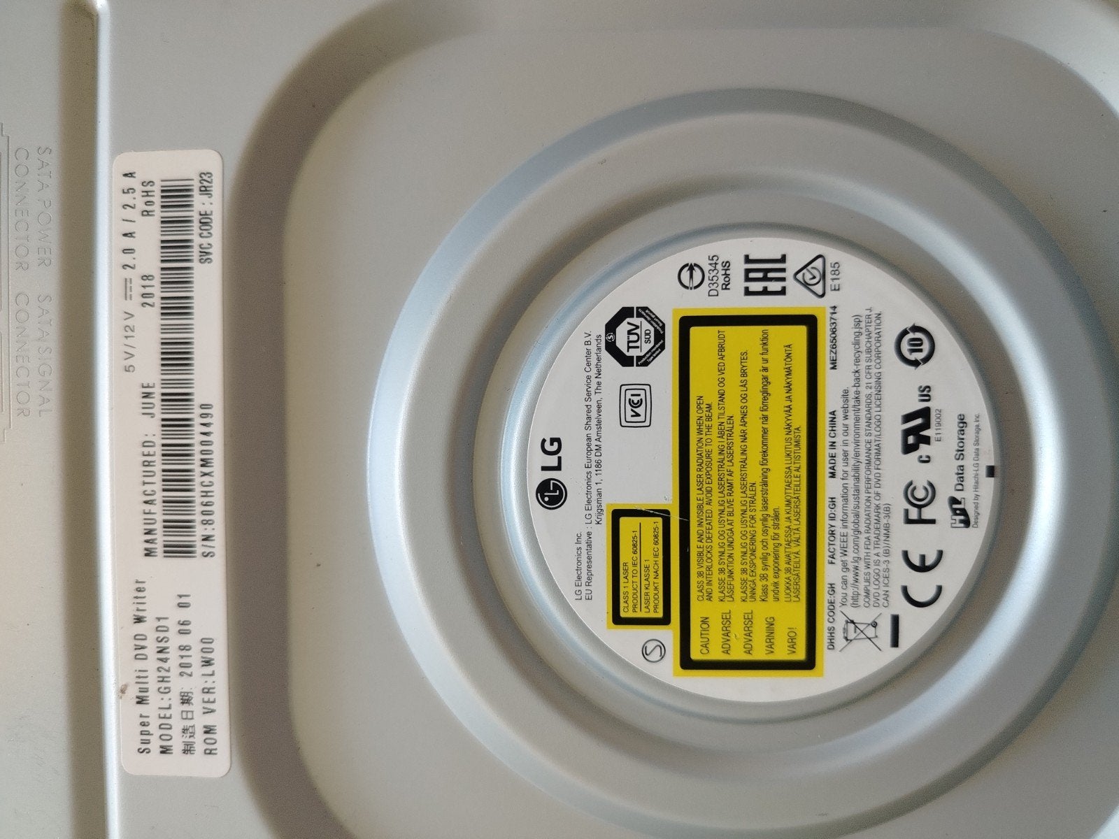LG Super Multi DVD Writer - Intern, nieuw, Intern, Dvd, Nieuw, Ophalen of Verzenden