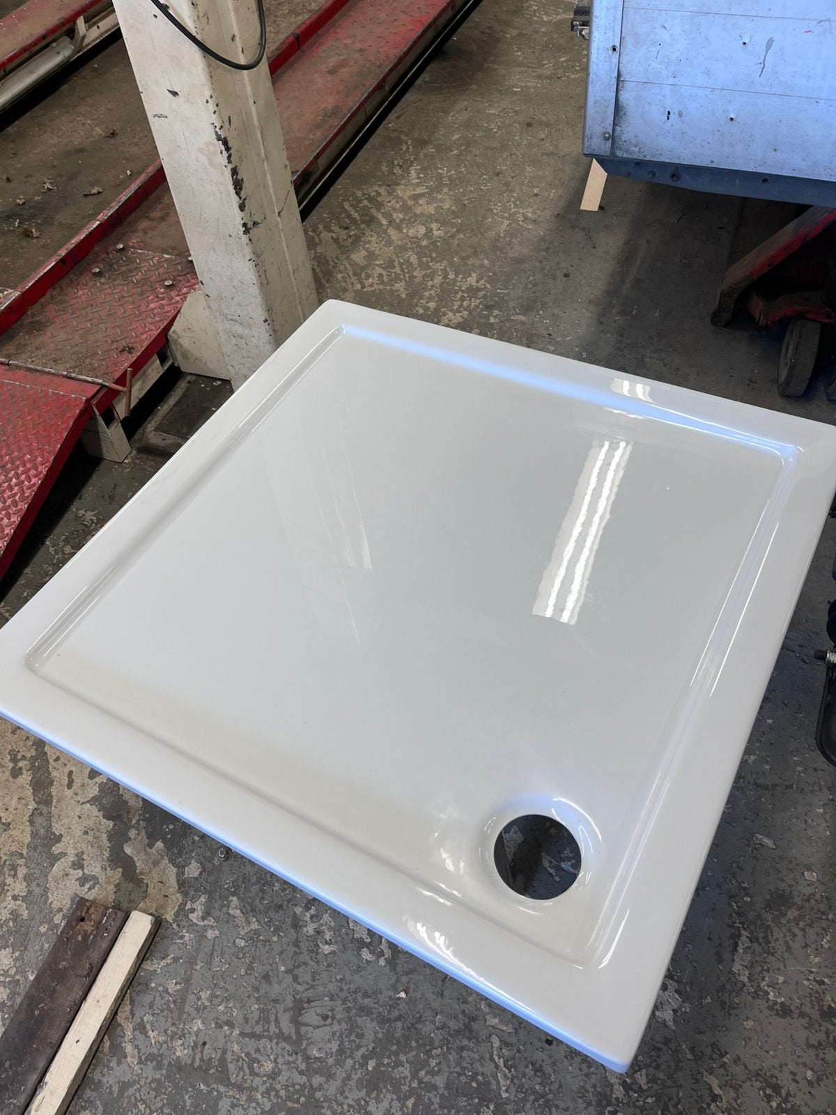 Polyesther douchebak 90x90cm, Doe-het-zelf en Verbouw, Sanitair, Ophalen, Zo goed als nieuw, Douche