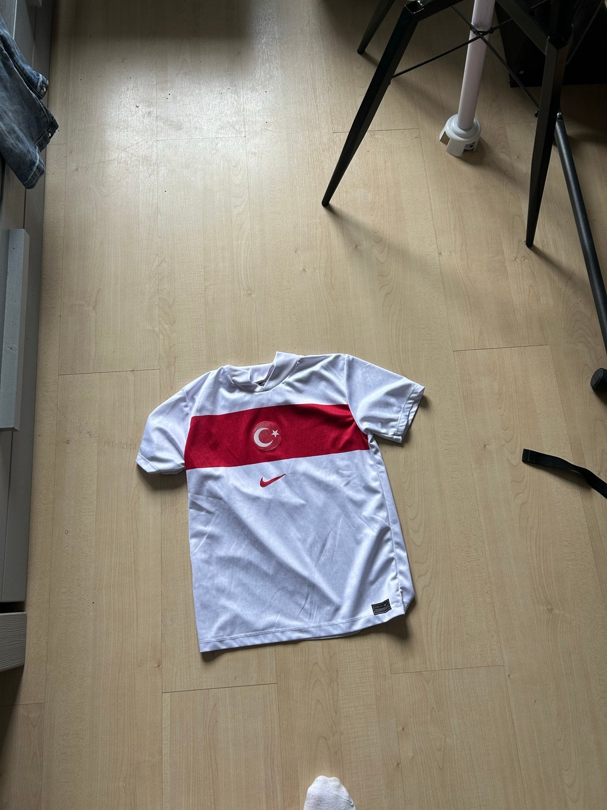 Turkije Voetbaltenue - Thuistenue (Shirt + Broekje), Wit, Ophalen of Verzenden, Zo goed als nieuw, Voetbal