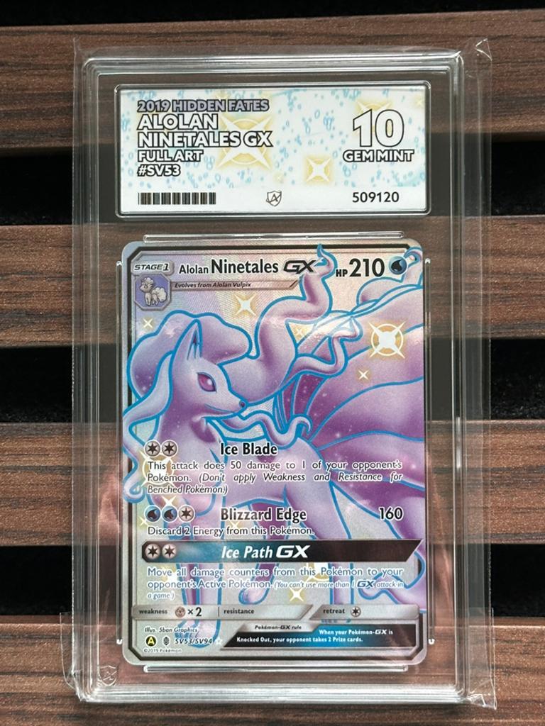 Pokémon Alolan Ninetales GX #SV53 2019 ACE 10, Ophalen of Verzenden, Nieuw