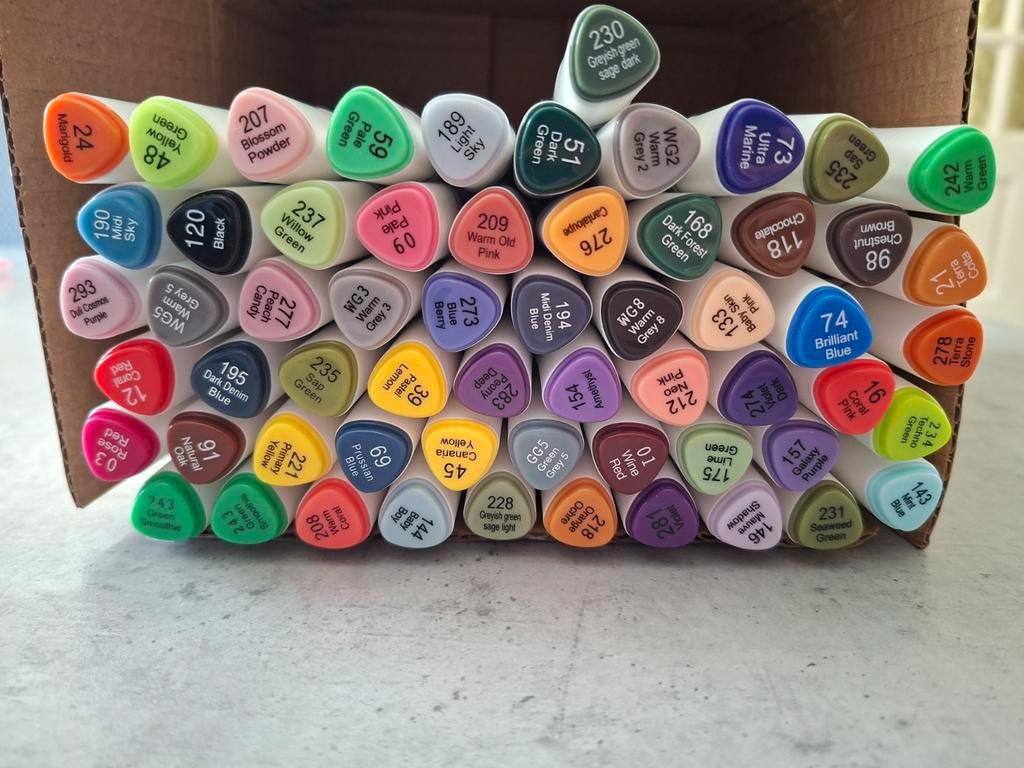 Decotime aquamarkers fine / brush, Ophalen, Potlood of Stift
