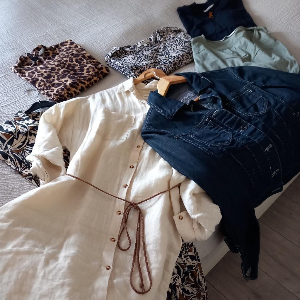 Zomerjurk spijkerjas moscow garcia geisha, Kleding | Dames, Ophalen of Verzenden, Zo goed als nieuw